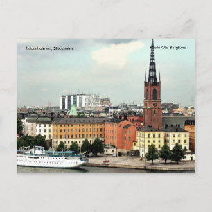 Riddarholmen, Stockholm, Foto Ola... Postkarte