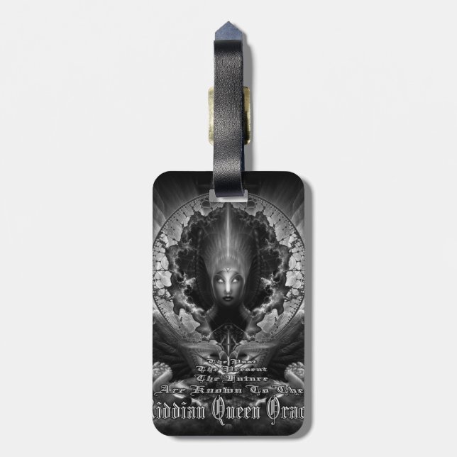 Riddian Queen Oracle GS Gepäckanhänger (Rückseite vertikal)
