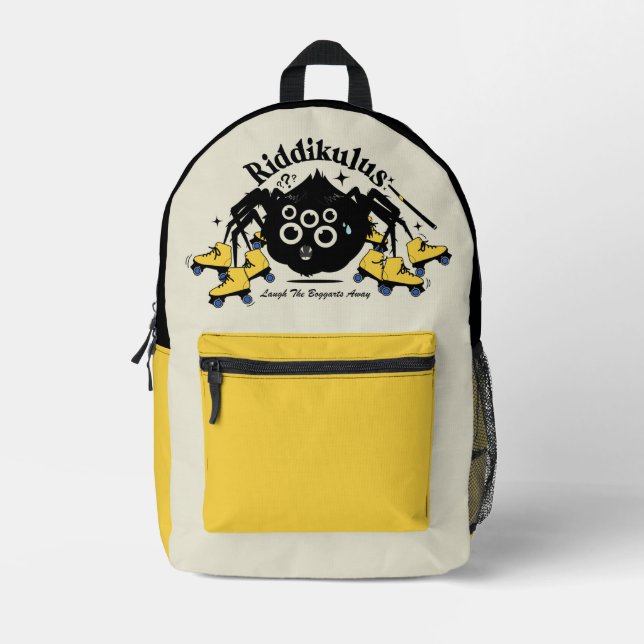 Riddikulus - Lacht die Boggarts weg Bedruckter Rucksack (Vorderseite)