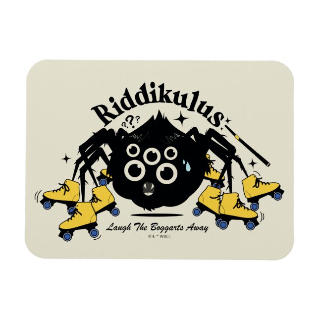 Riddikulus - Lacht die Boggarts weg Magnet (Horizontal)