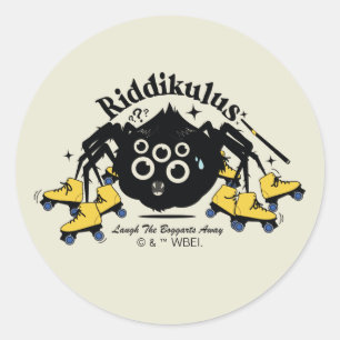 Riddikulus - Lacht die Boggarts weg Runder Aufkleber