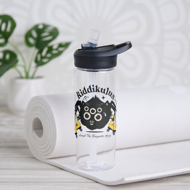 Riddikulus - Lacht die Boggarts weg Trinkflasche (Yoga)