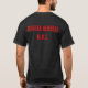 Riddim Roots Radio Mens Reggae-Generals T - Shirt (Rückseite)