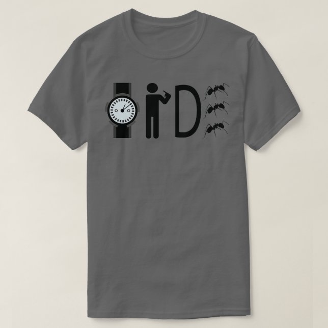 Riddle Watch Me Dance Große Konversation Starter T-Shirt (Design vorne)