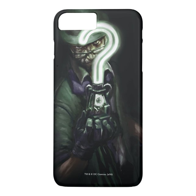 Riddler Illustration Case-Mate iPhone Hülle (Rückseite)