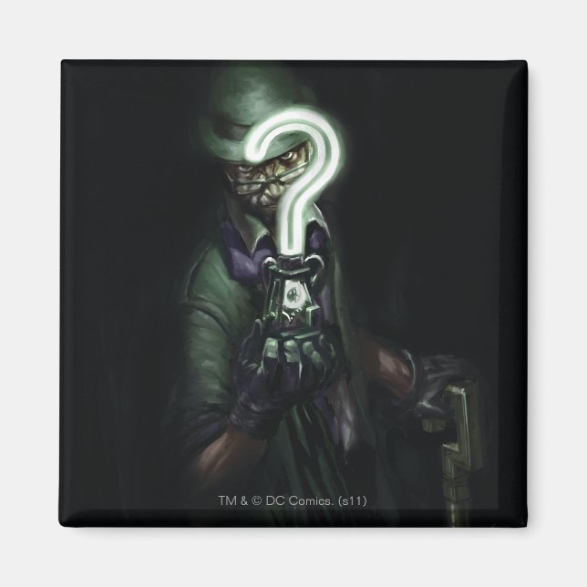 Riddler Illustration Magnet (Vorne)