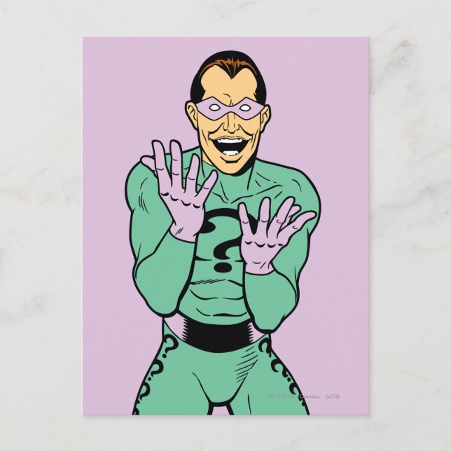 Riddler Postkarte (Vorderseite)
