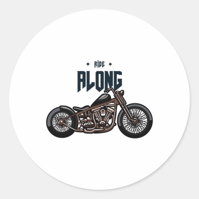 Ride Along Sticker (Vorderseite)