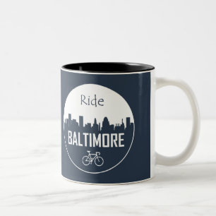 Ride Baltimore Zweifarbige Tasse