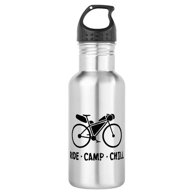 Ride Camp Chill Bikepacking Edelstahlflasche (Vorderseite)