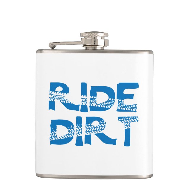 Ride Dirt Flachmann (Vorderseite)