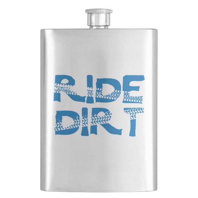 Ride Dirt Flachmann (Vorderseite)