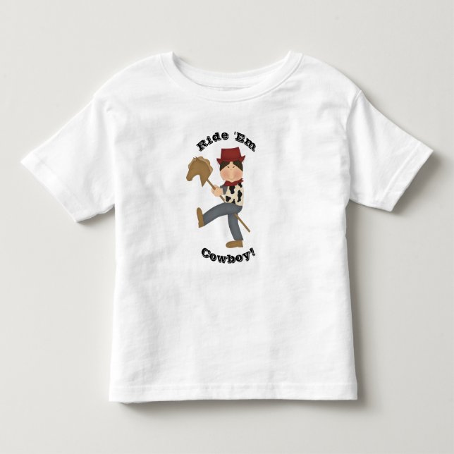 Ride 'Em Cowboy (asiatisch) Kleinkind T-shirt (Vorderseite)