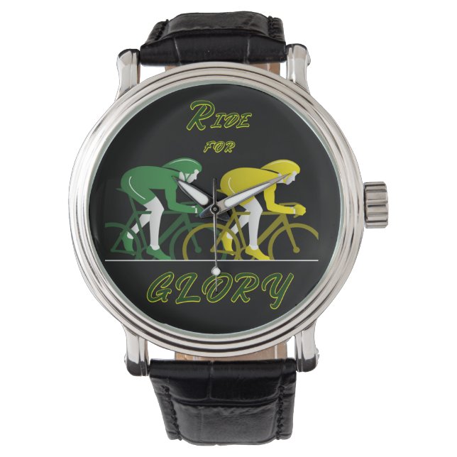 Ride For Glory Armbanduhr (Vorderseite)