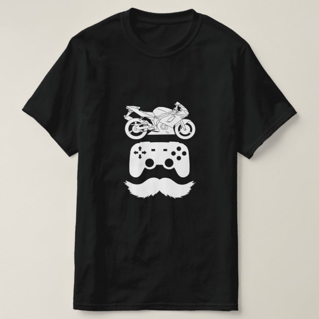 Ride.Game.Vater (D) T-Shirt (Design vorne)