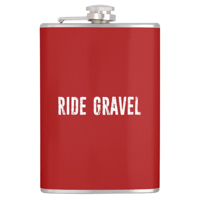 Ride Gravel Flachmann (Vorderseite)