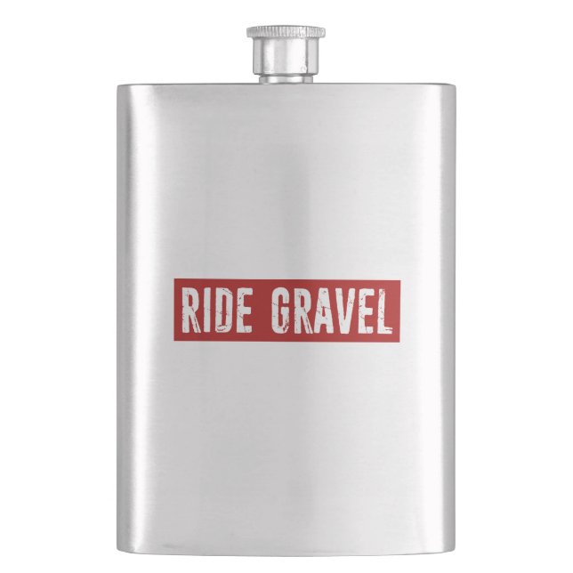 Ride Gravel Flachmann (Vorderseite)