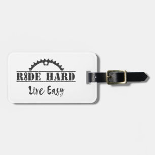 Ride Hard Live Easy Cycling Gepäckanhänger