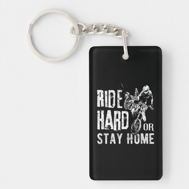 Ride Hard ou rester Accueil Dirt vélo (Devant)