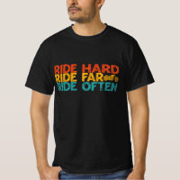 Ride-harte Fahrt Far Ride Oft Motorradfahrer