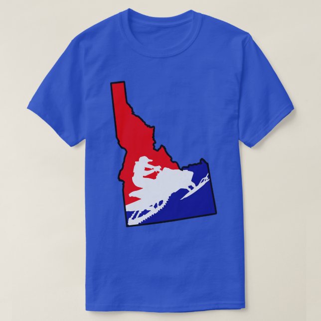 Ride Idaho Snowmobile TShirt (Design vorne)