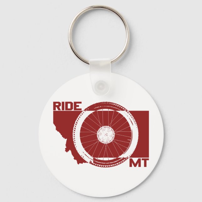 Ride Montana Schlüsselanhänger (Vorderseite)