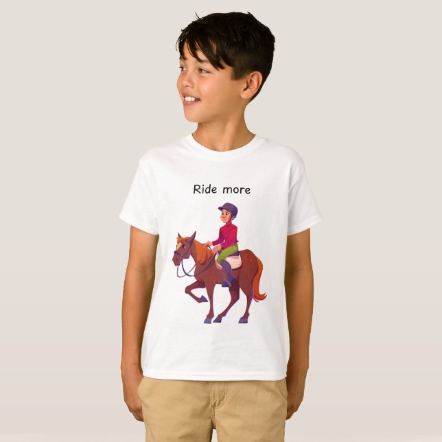 Ride more boy T-Shirt (Vorne ganz)