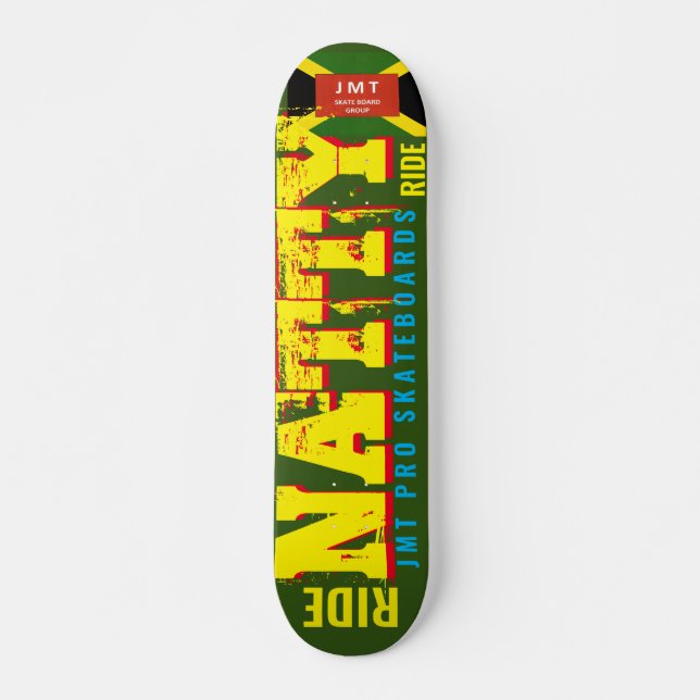 RIDE NATTY RIDE  JMT Skateboard, 7¾" Deck Skateboard (Vorne)