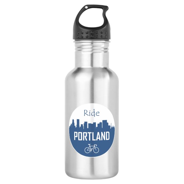 Ride Portland Edelstahlflasche (Vorderseite)