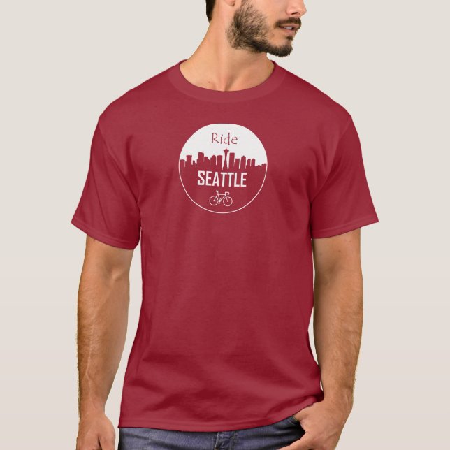 Ride Seattle T-Shirt (Vorderseite)