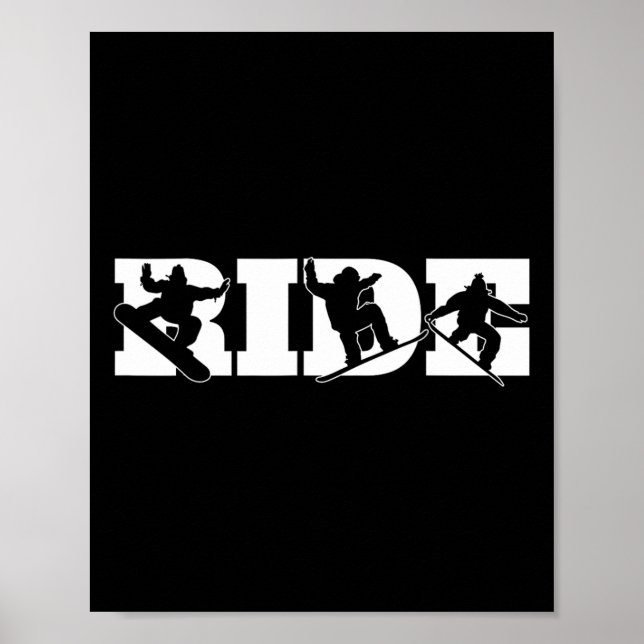 Ride Snowboarder Poster (Vorne)