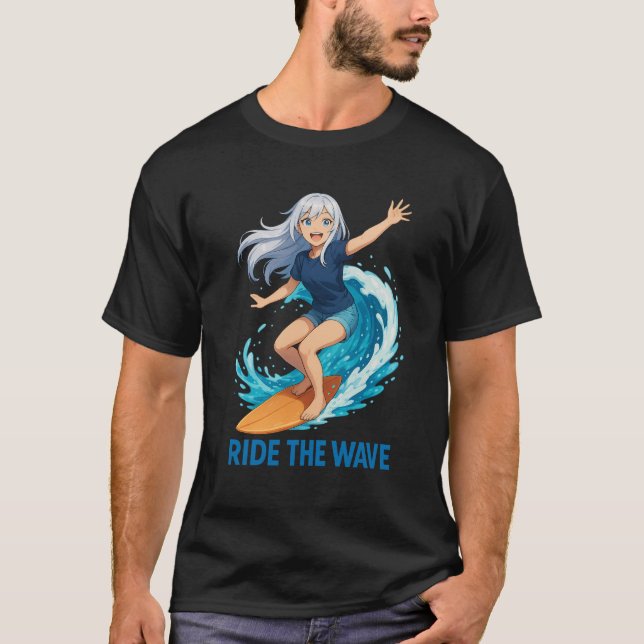 Ride the wave Nova tshirt (Vorderseite)