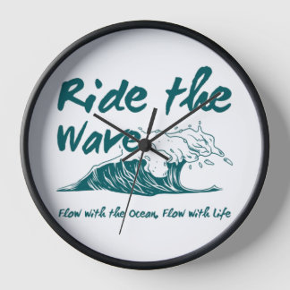 Ride the Wave Surf Design Uhr