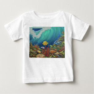 "Ride the Waves: Ocean Vibes T-Shirt" Baby T-shirt
