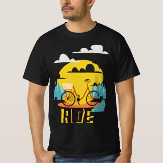 Ride - Vélo Vibrant Aventure T-Shirt