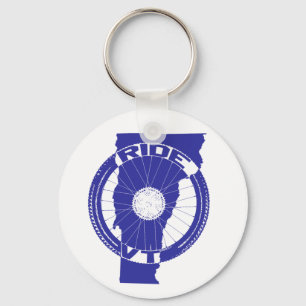 Ride Vermont Schlüsselanhänger
