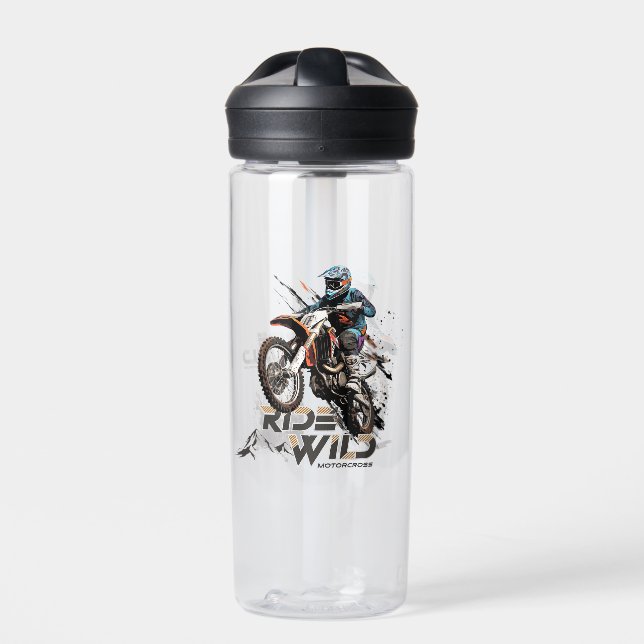 Ride Wild | 20oz Trinkflasche (Vorderseite)