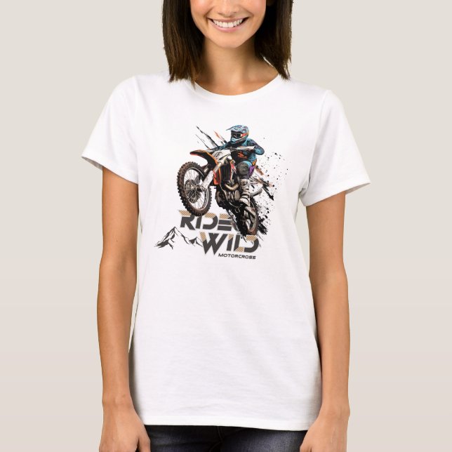 Ride Wild | Frauen T-Shirt (Vorderseite)