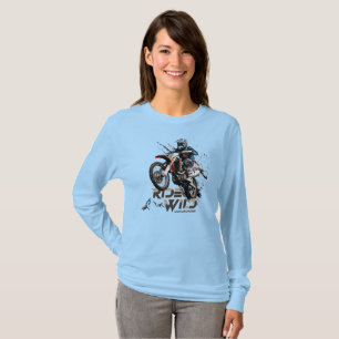 Ride Wild   Langschläfchen für Frauen T-Shirt