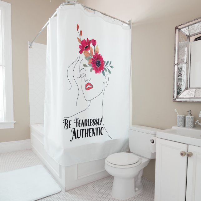 Rideau de douche (En situation)