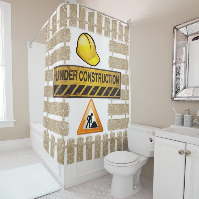 Rideau de douche (En situation)