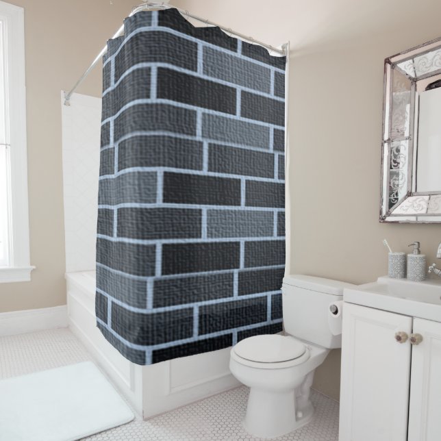 Rideau de douche (En situation)