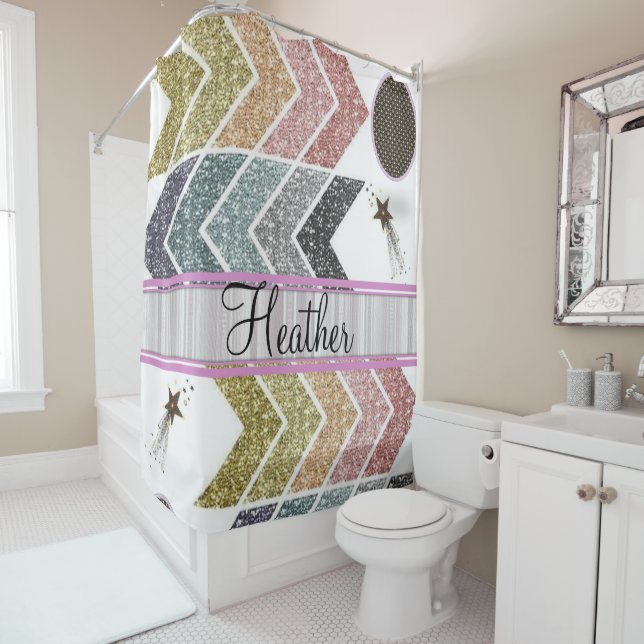 Rideau de douche (En situation)