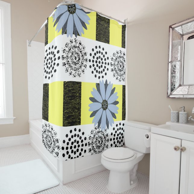 Rideau de douche (En situation)