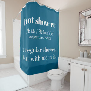 rideau de douche à définition de douche chaude