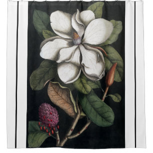 Rideau de douche à fleurs de Magnolia de Heade