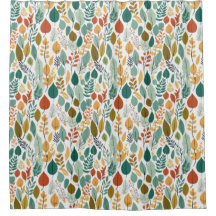 Rideau De Douche À Thème Feuille