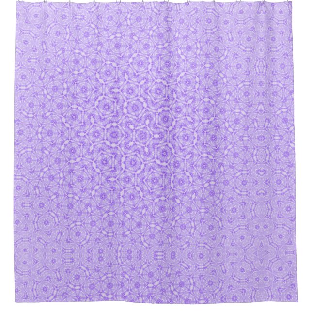 Rideau de douche Abstrait Tourbillonnant Lavender  (Devant)