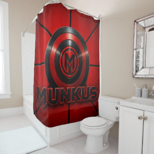 rideau de douche accessoires de salle de bain munk