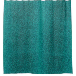 Rideau de douche avec design vert émeraude
